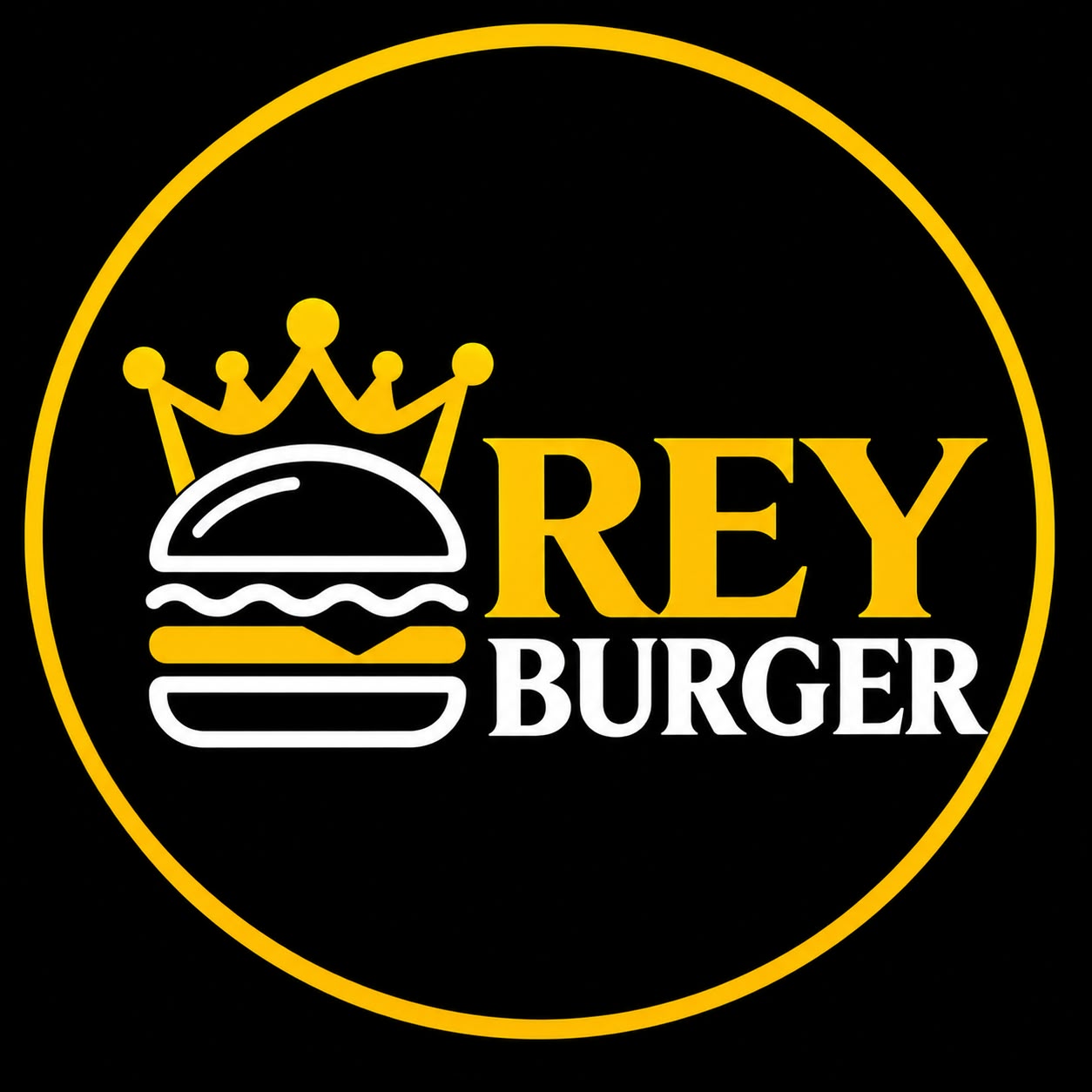 Logo Rey Burger